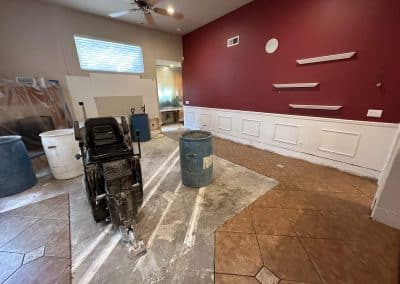 residential floor removal